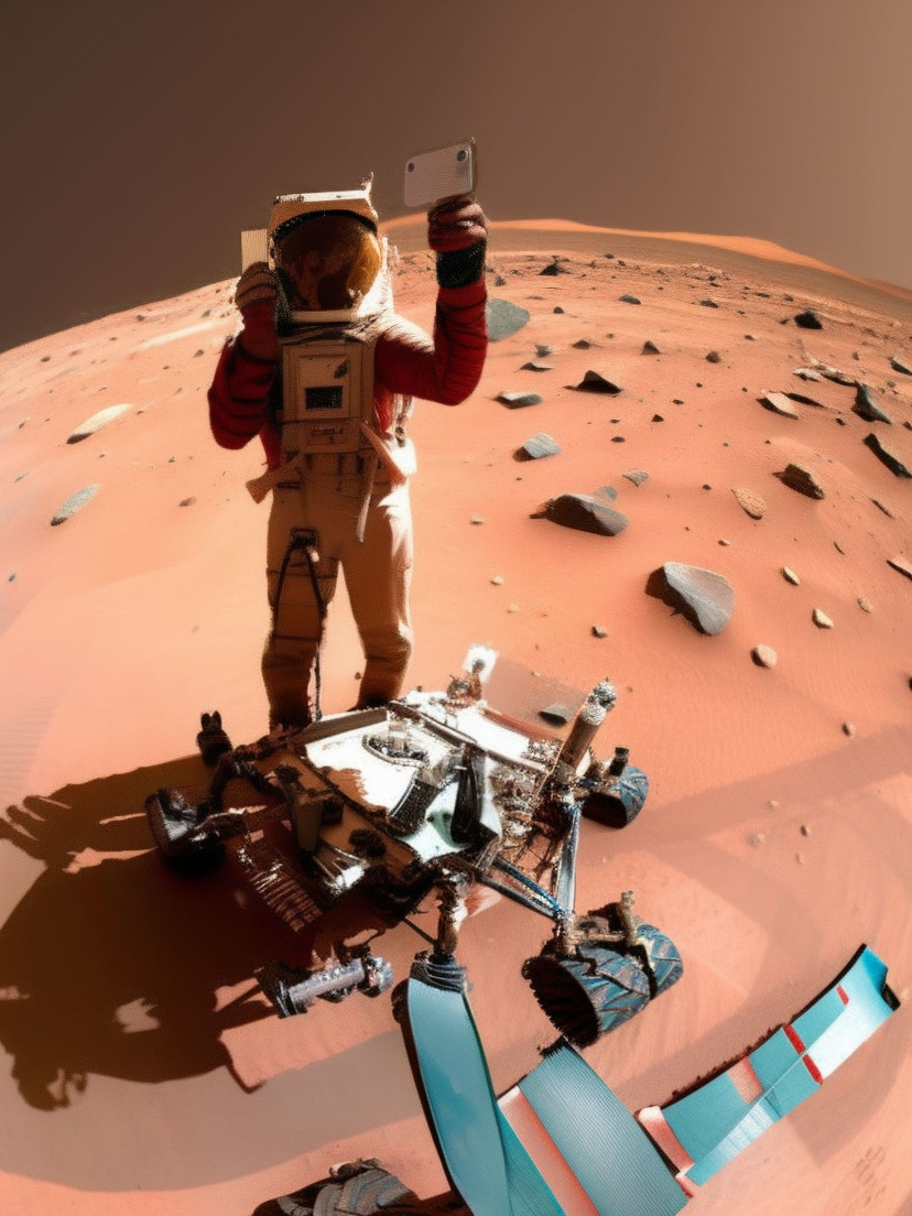 Mars Selfie